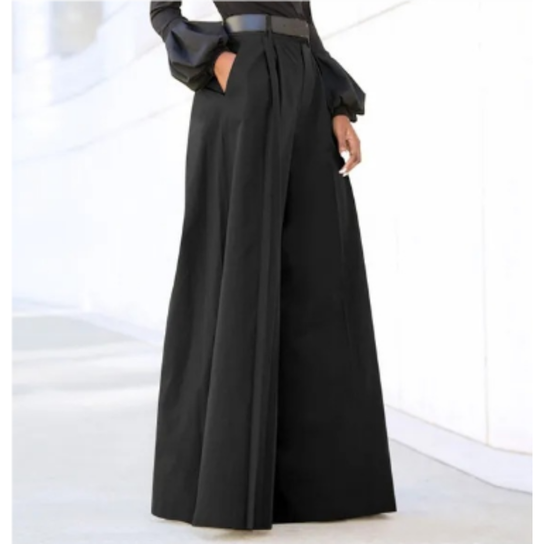 Vrouwen Wijde Pantalon Hoog Taille Stijlvol 1