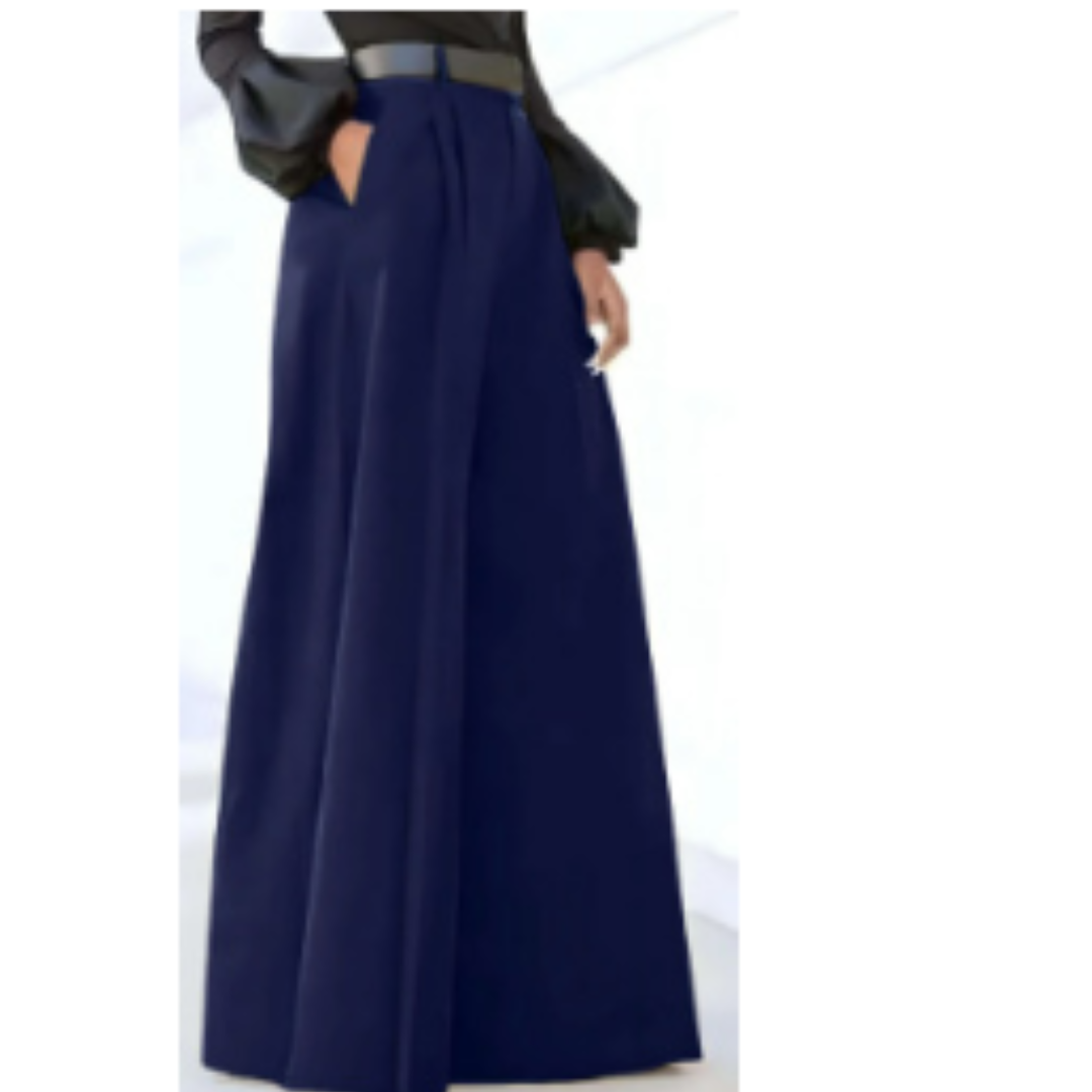 Vrouwen Wijde Pantalon Hoog Taille Stijlvol 2