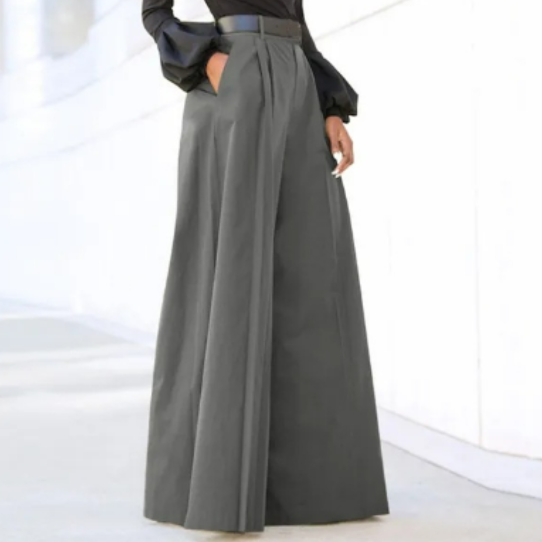 Vrouwen Wijde Pantalon Hoog Taille Stijlvol 3
