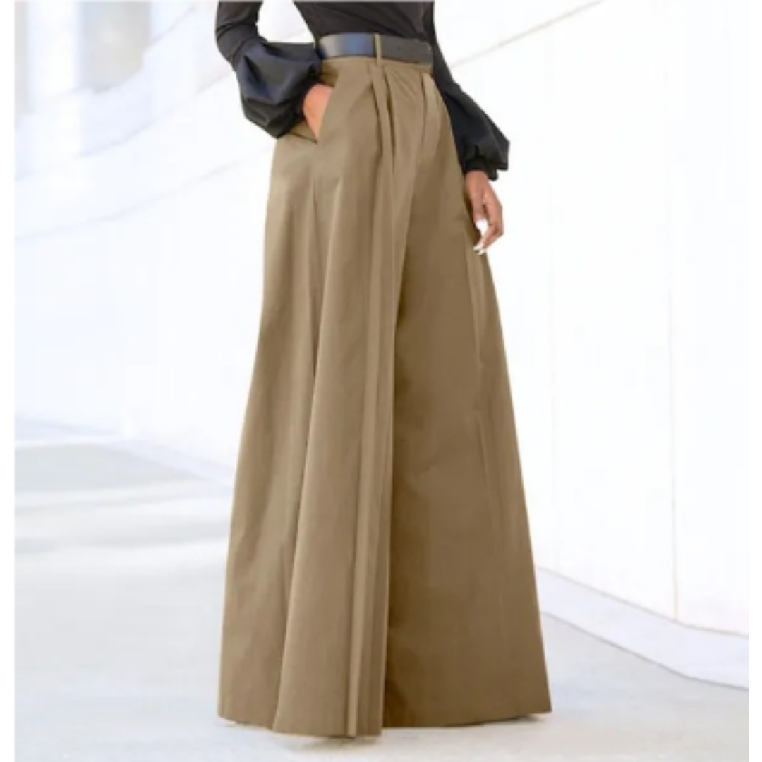 Vrouwen Wijde Pantalon Hoog Taille Stijlvol 5