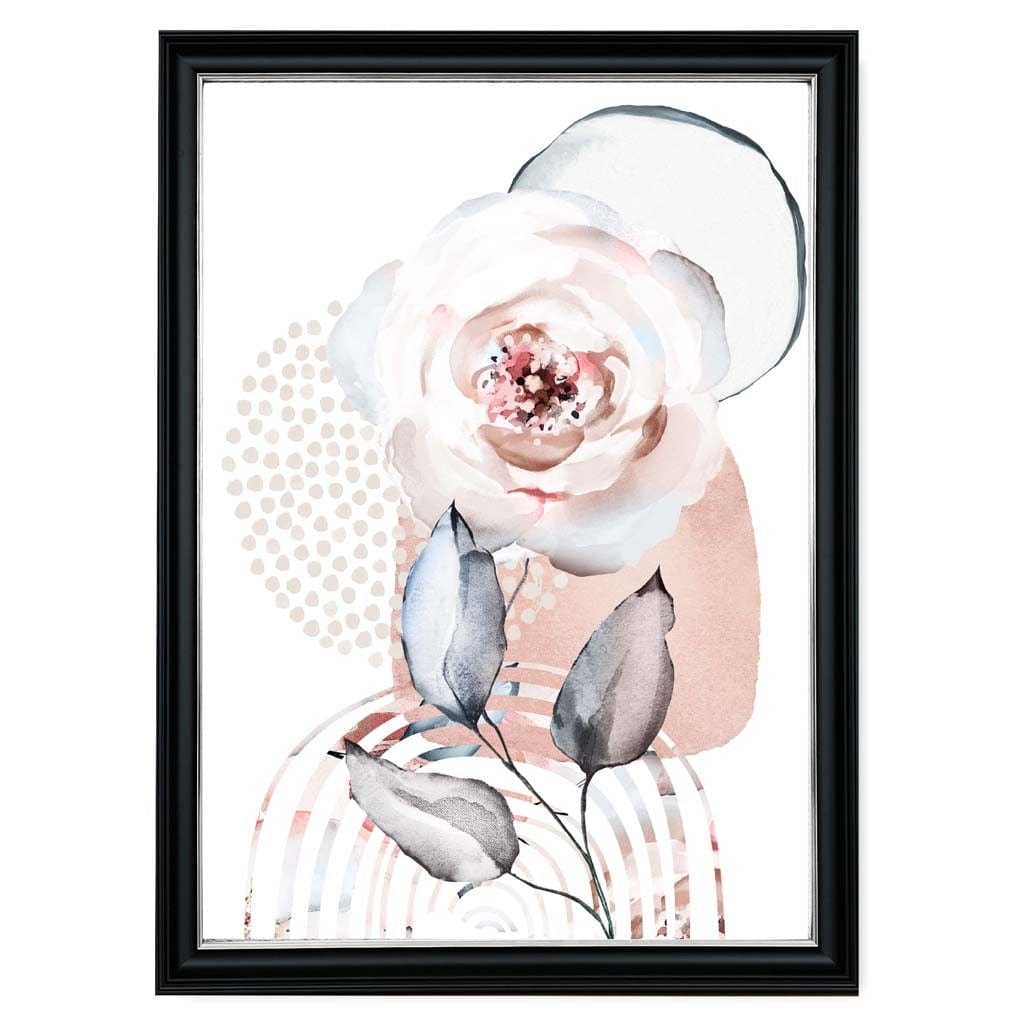 Wanddecoratie Abstracte Bloemenprint voor Woonkamer en Slaapkamer 2