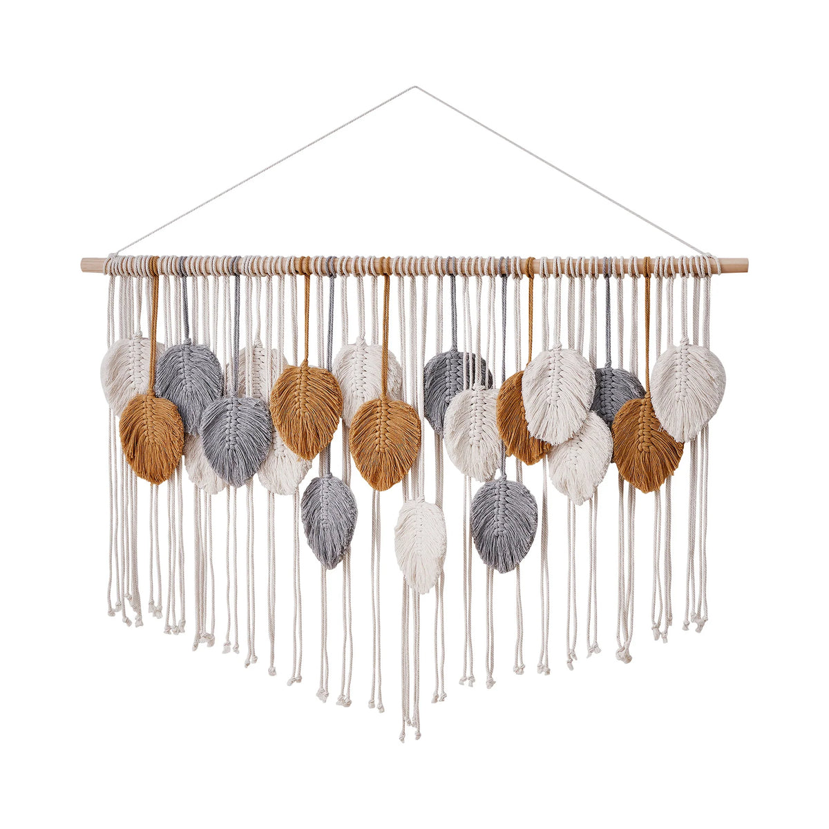 Wanddecoratie Geweven Bladeren Bohemian Stijl 5