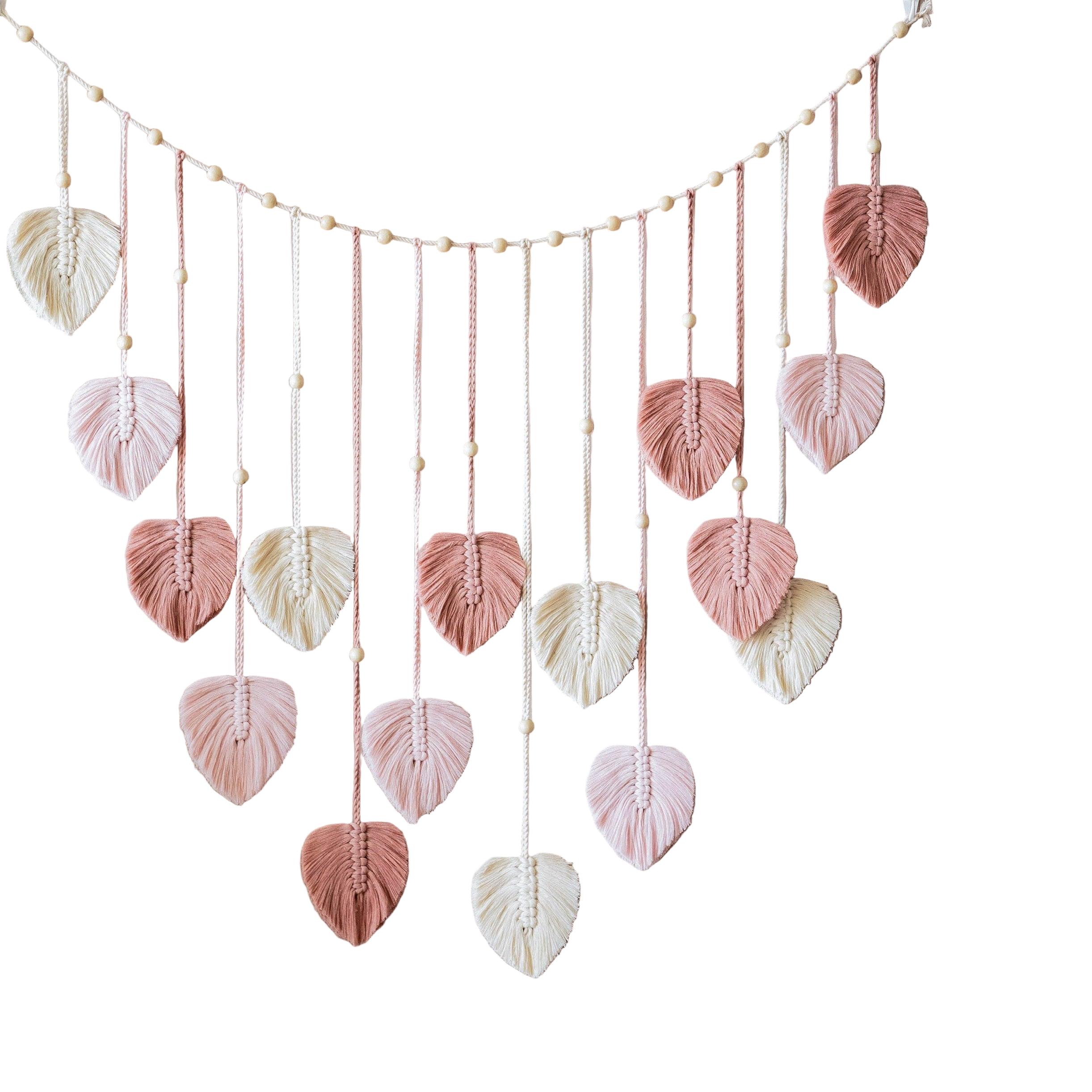 Wanddecoratie Macramé Bladeren voor Boho Muurdecoratie Woonkamer Slaapkamer