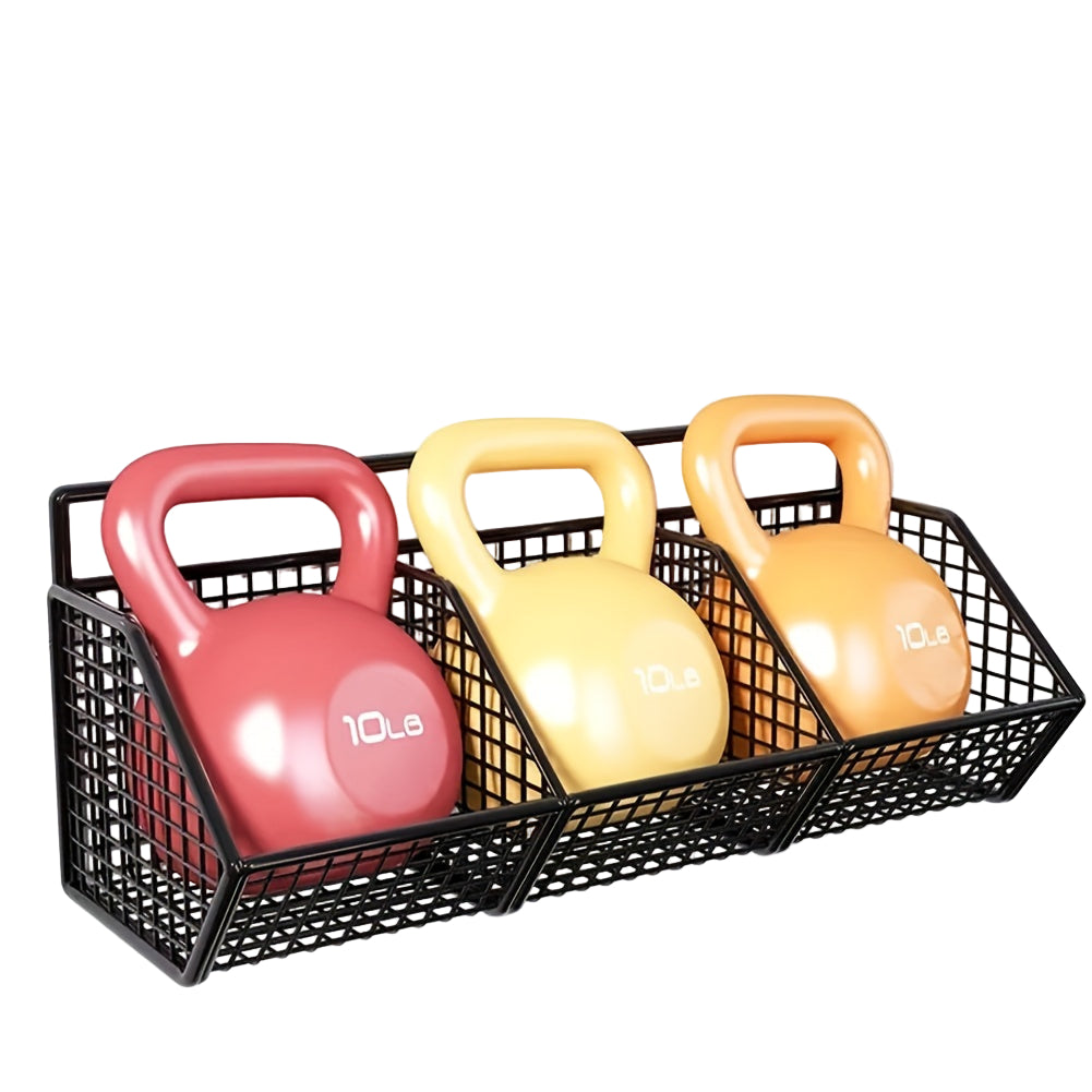 Wandgemonteerde Keuken Opbergmand voor Groenten en Kruiden 7