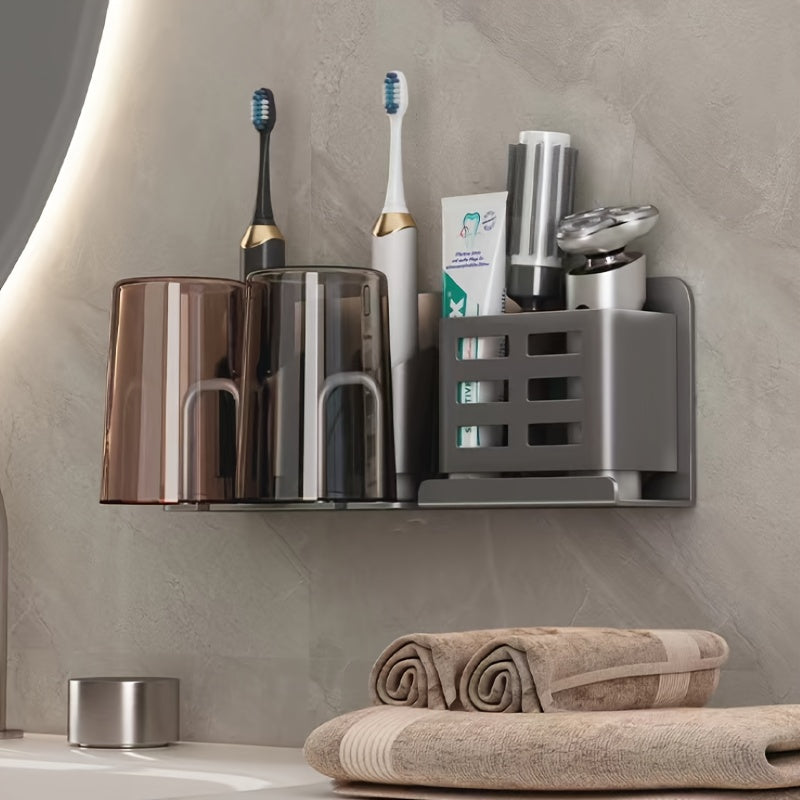 Wandgemonteerde Tandenborstelhouder voor Elektrische Tandenborstels Organizer 6