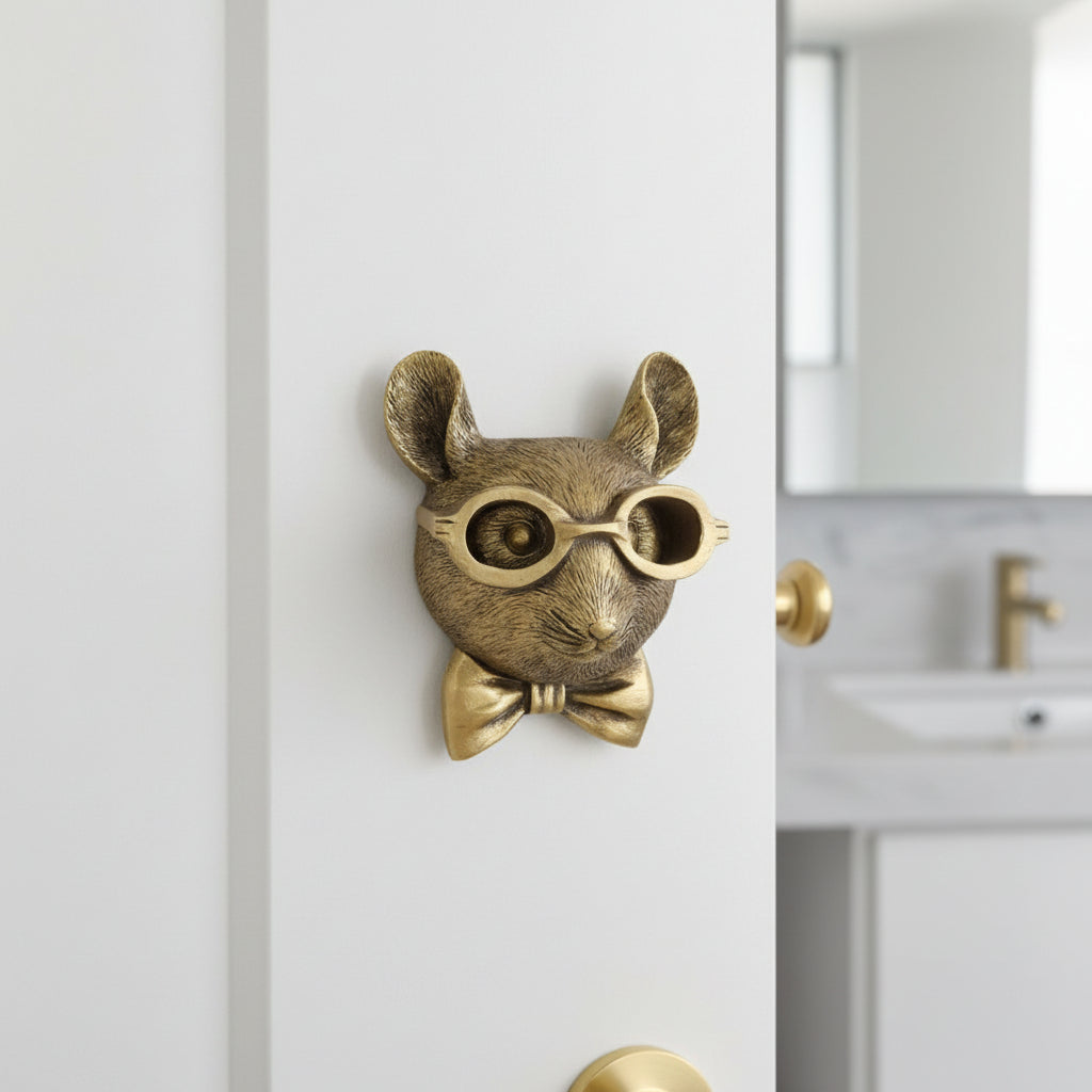Wandhaak Dierenvormen Handgemaakt Decoratief Accent 0