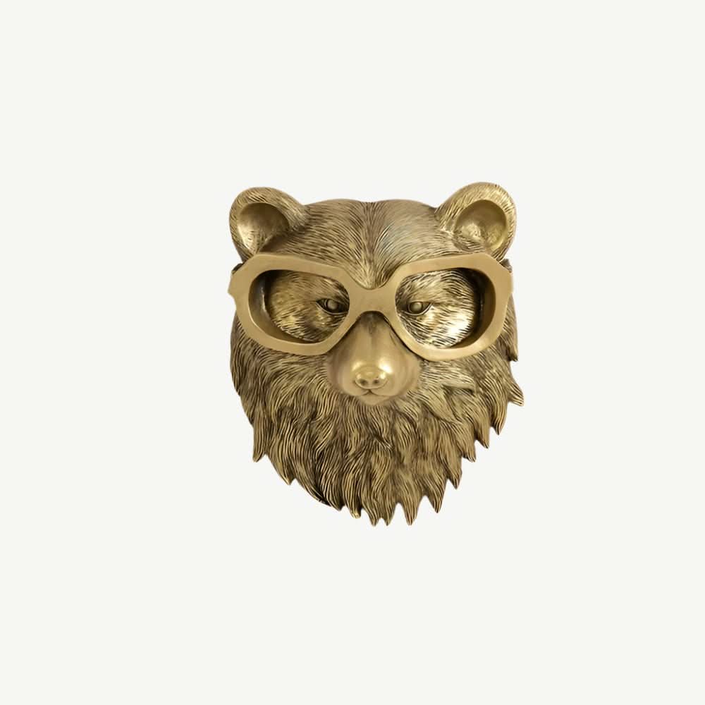 Wandhaak Dierenvormen Handgemaakt Decoratief Accent 12