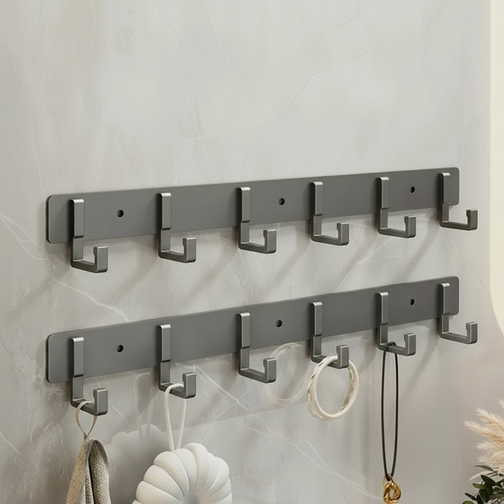 Wandkapstok met Zwarte Haken voor Modern Wonen 11
