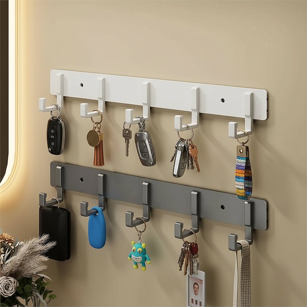 Wandkapstok met Zwarte Haken voor Modern Wonen 2