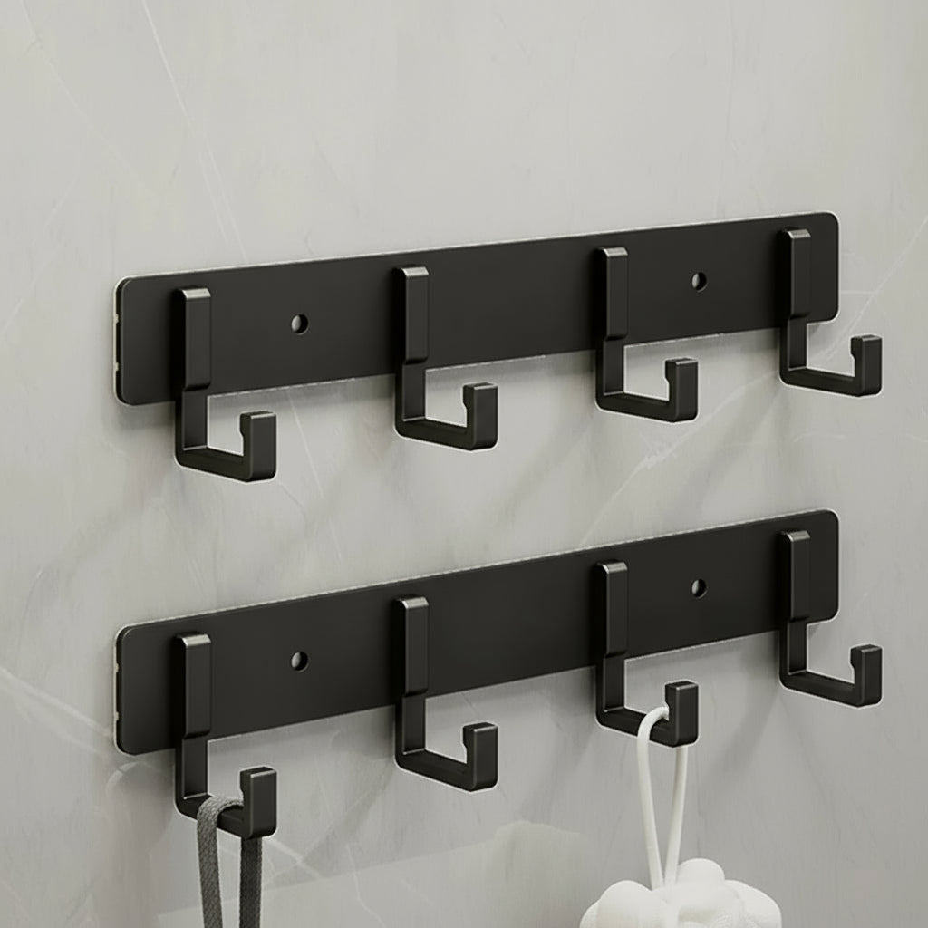 Wandkapstok met Zwarte Haken voor Modern Wonen 8