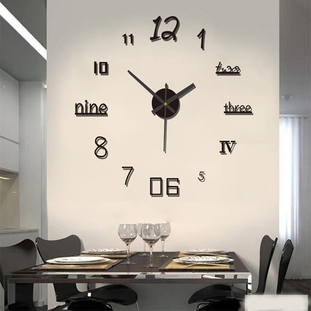 Wandklok met Creatief Design 2