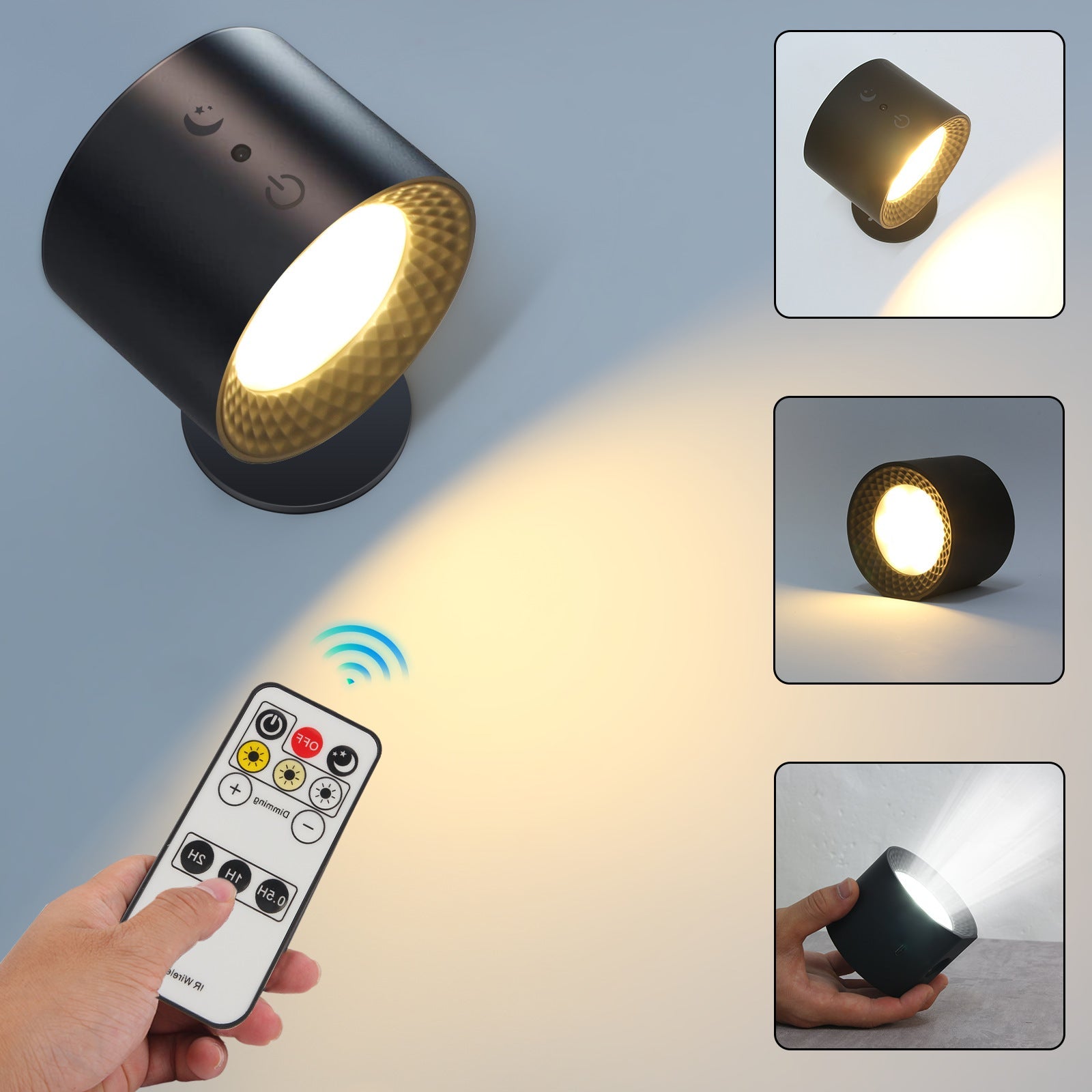Wandlamp LED 360° Rotatie Modern 0