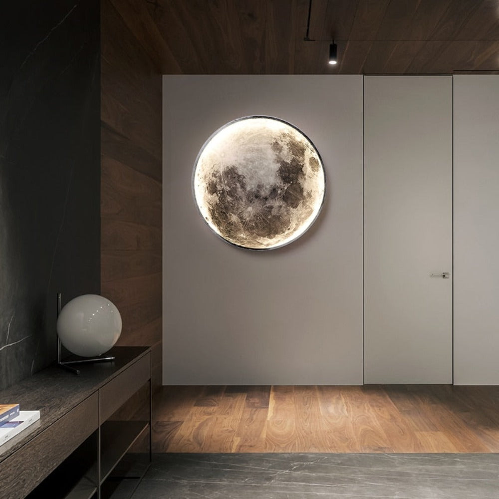 Wandlamp Plafondlamp 3D Maan of Aarde 4