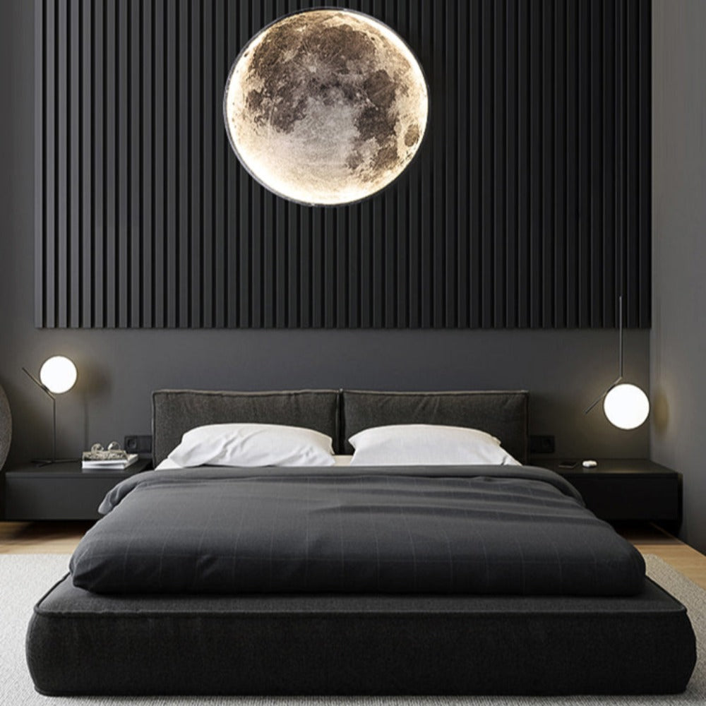 Wandlamp Plafondlamp 3D Maan of Aarde 5