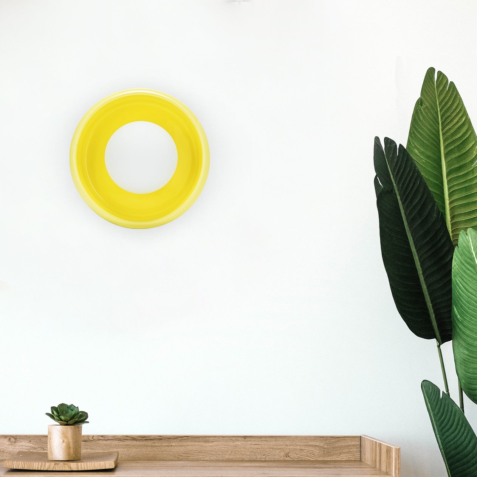 Wandlamp Ronde Keramische Stijl 0