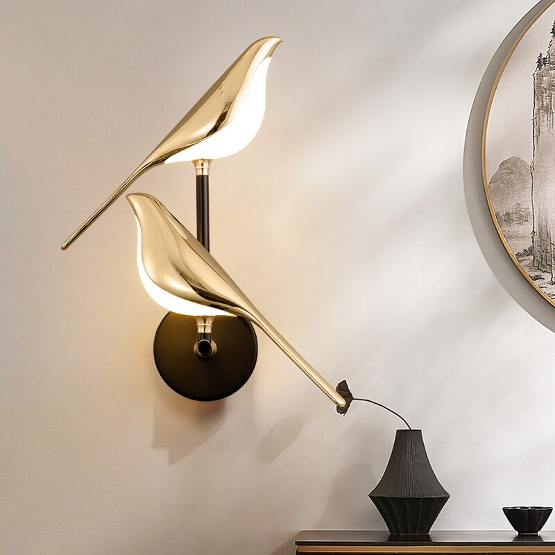 Wandlamp in Vogelvorm voor Modern Interieur 1