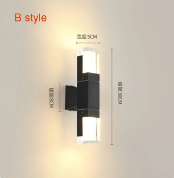 Wandlamp met Bewegingssensor Modern Ontwerp voor Binnen en Buiten 9