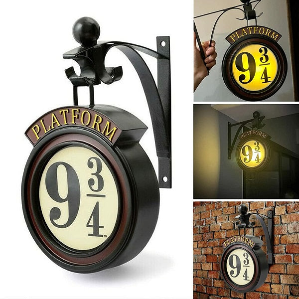 Wandlamp voor Harry Potter Fans - Platform 9 3/4 Design 3