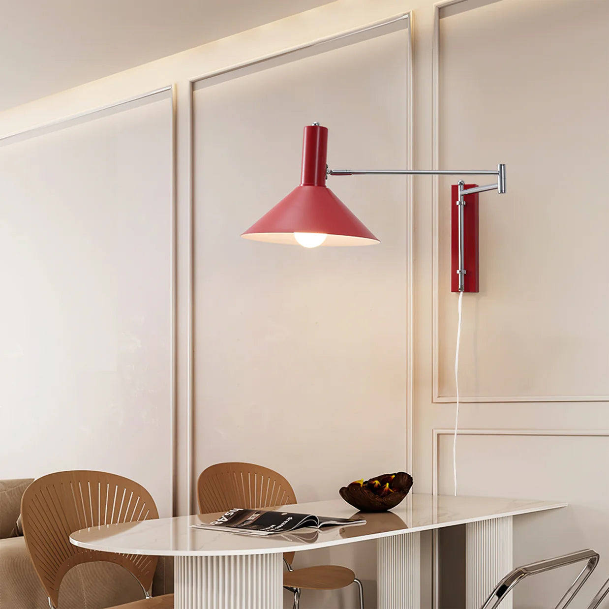 Wandlamp voor Moderne Interieurs Met Verstelbare Arm 3