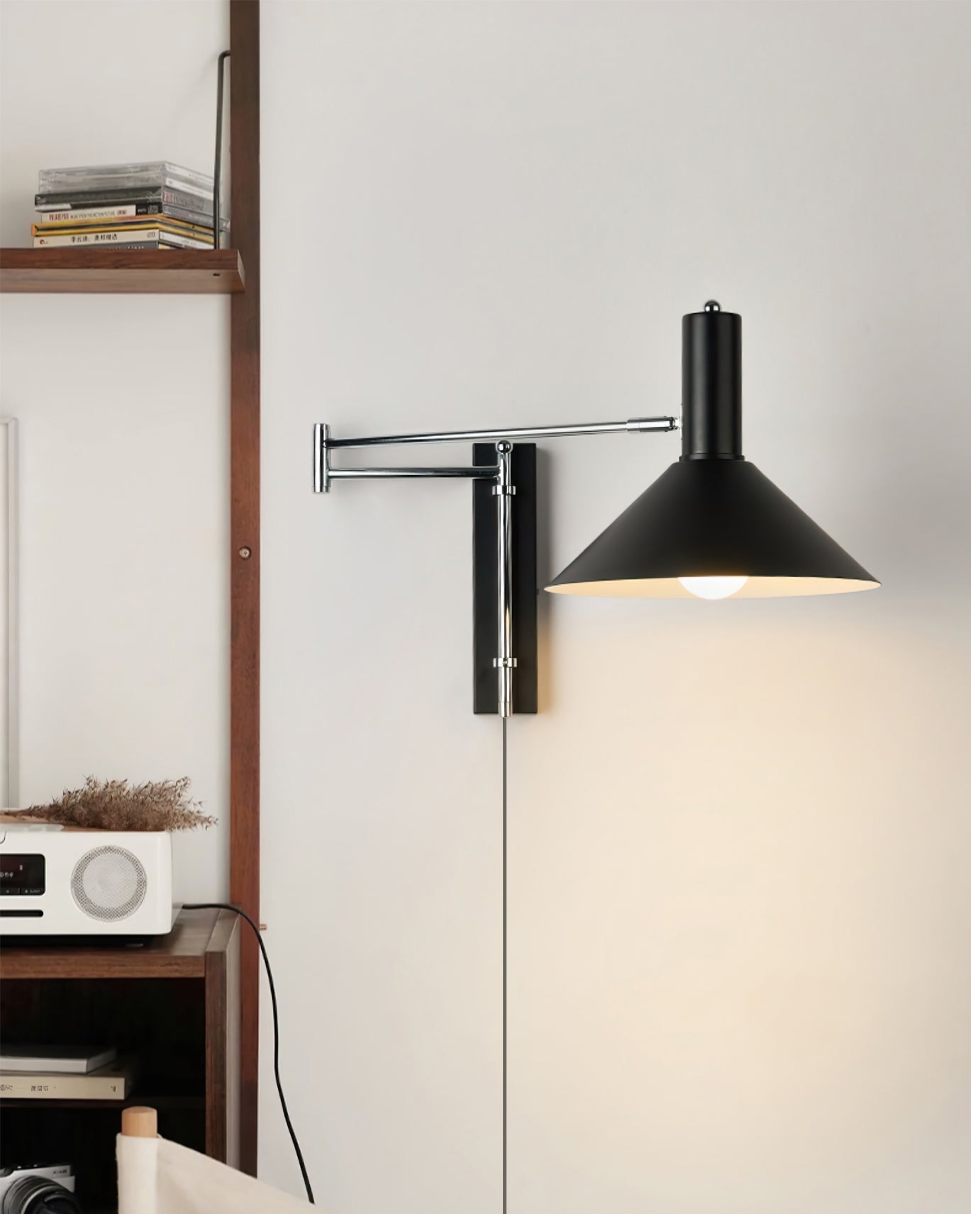 Wandlamp voor Moderne Interieurs Met Verstelbare Arm 5