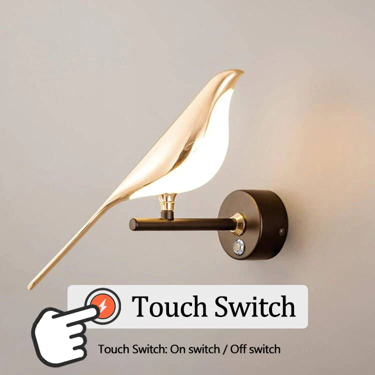 Wandlamp voor Thuis Decoratie met Vogelontwerp 11