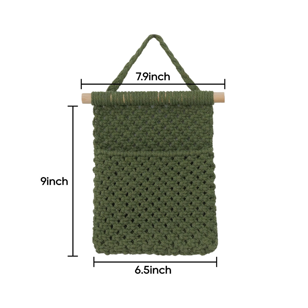 Wandopbergorganizer Geweven voor Functioneel Interieur 6