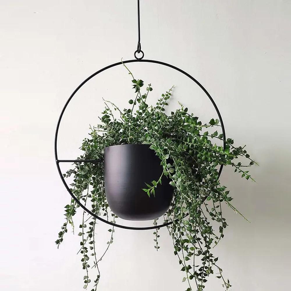 Wandplantenhanger Minimalistisch met Verstelbare Ketting 6