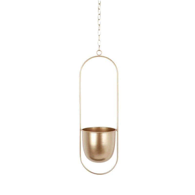 Wandplantenhanger Minimalistisch met Verstelbare Ketting 9