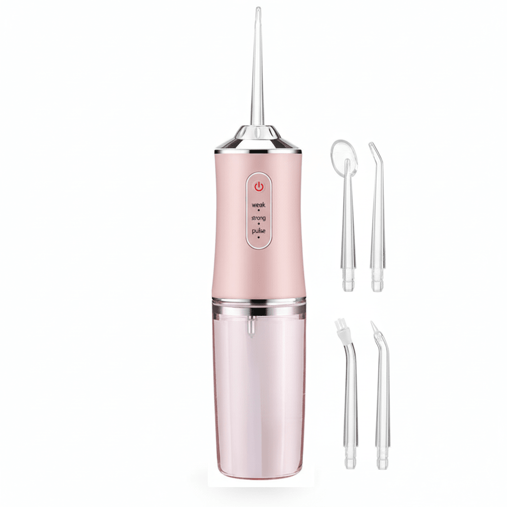 Waterflosser Met 3 Drukinstellingen En 360° Draaibaar Mondstuk 7