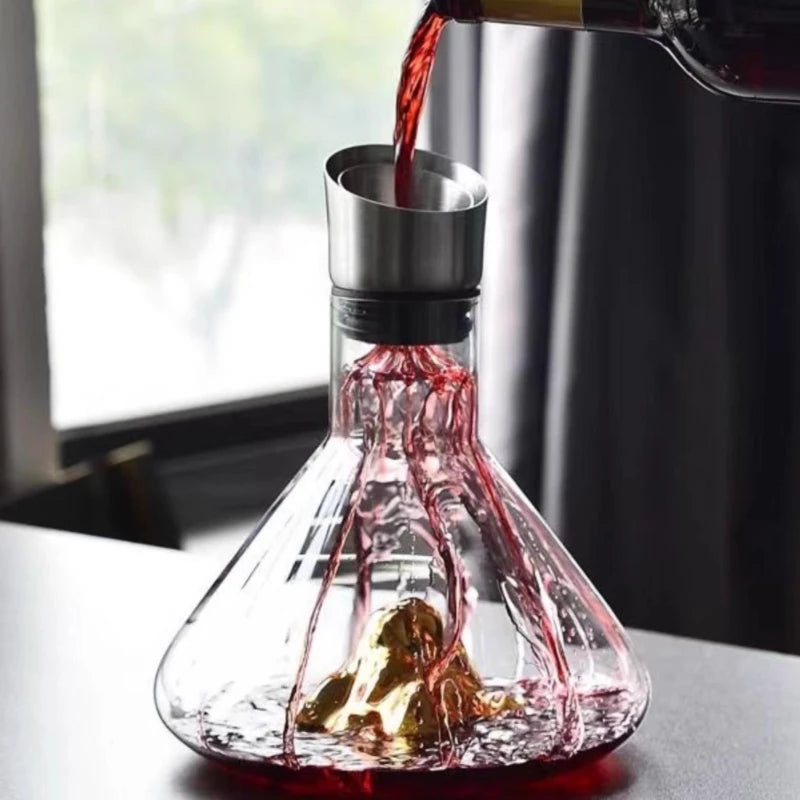 Whisky Decanter Handgemaakt Ijsberg Design 2