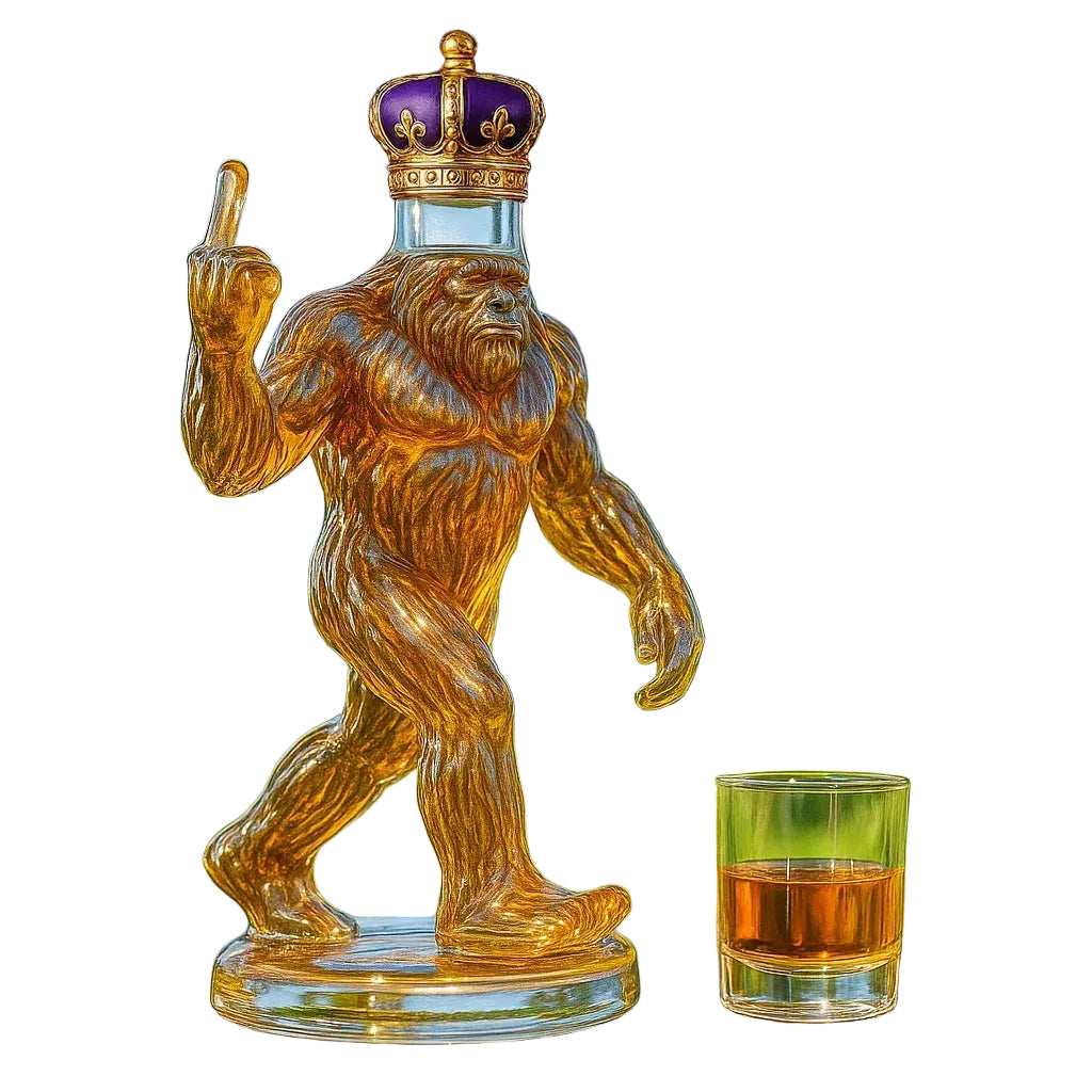 Whisky Karaf Bigfoot Ontwerp Voor Baraccessoires 0