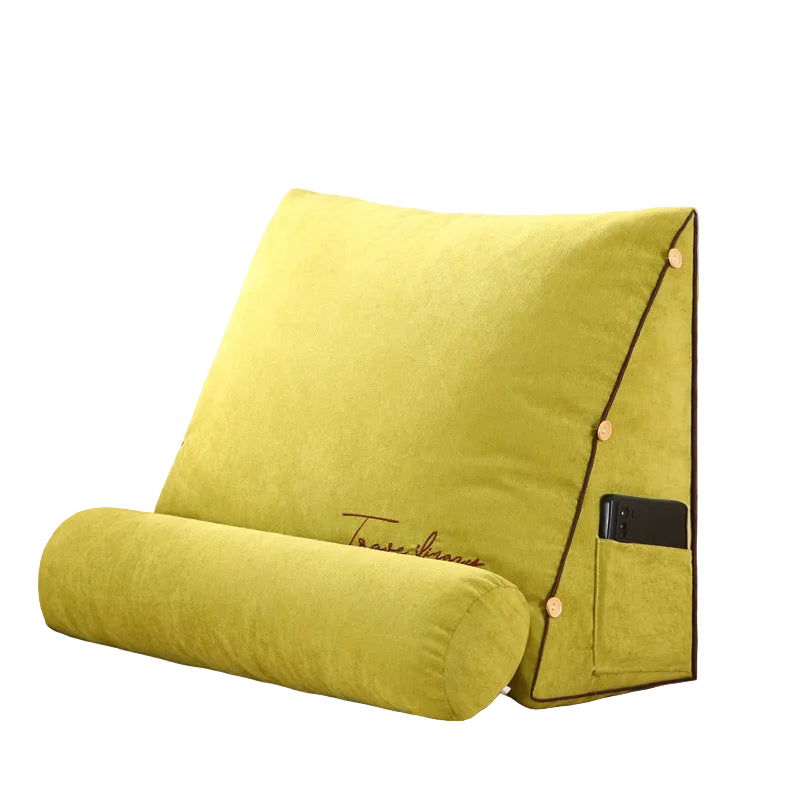 Wigvormig Rugsteunkussen voor Comfortabele Ondersteuning 9