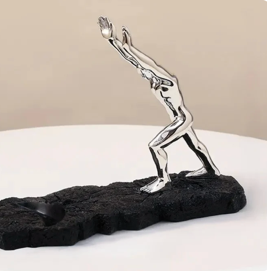 Wijnfleshouder Metalen Design Luxe 4