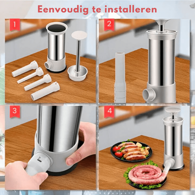 Worstenmaker voor Thuisgebruik Met Verhoogde Capaciteit 4