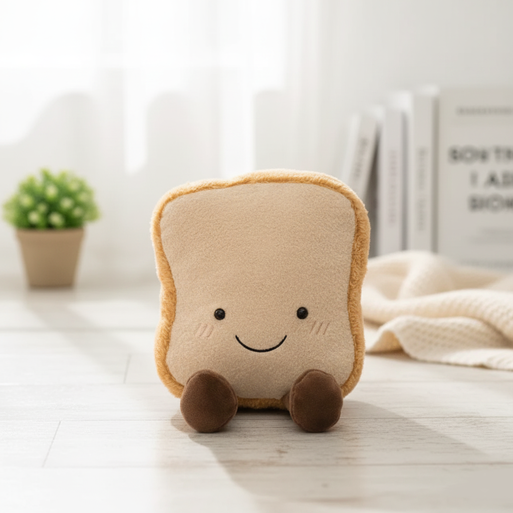 Zacht Knuffeldier Brooddesign voor Kinderen en Volwassenen 4
