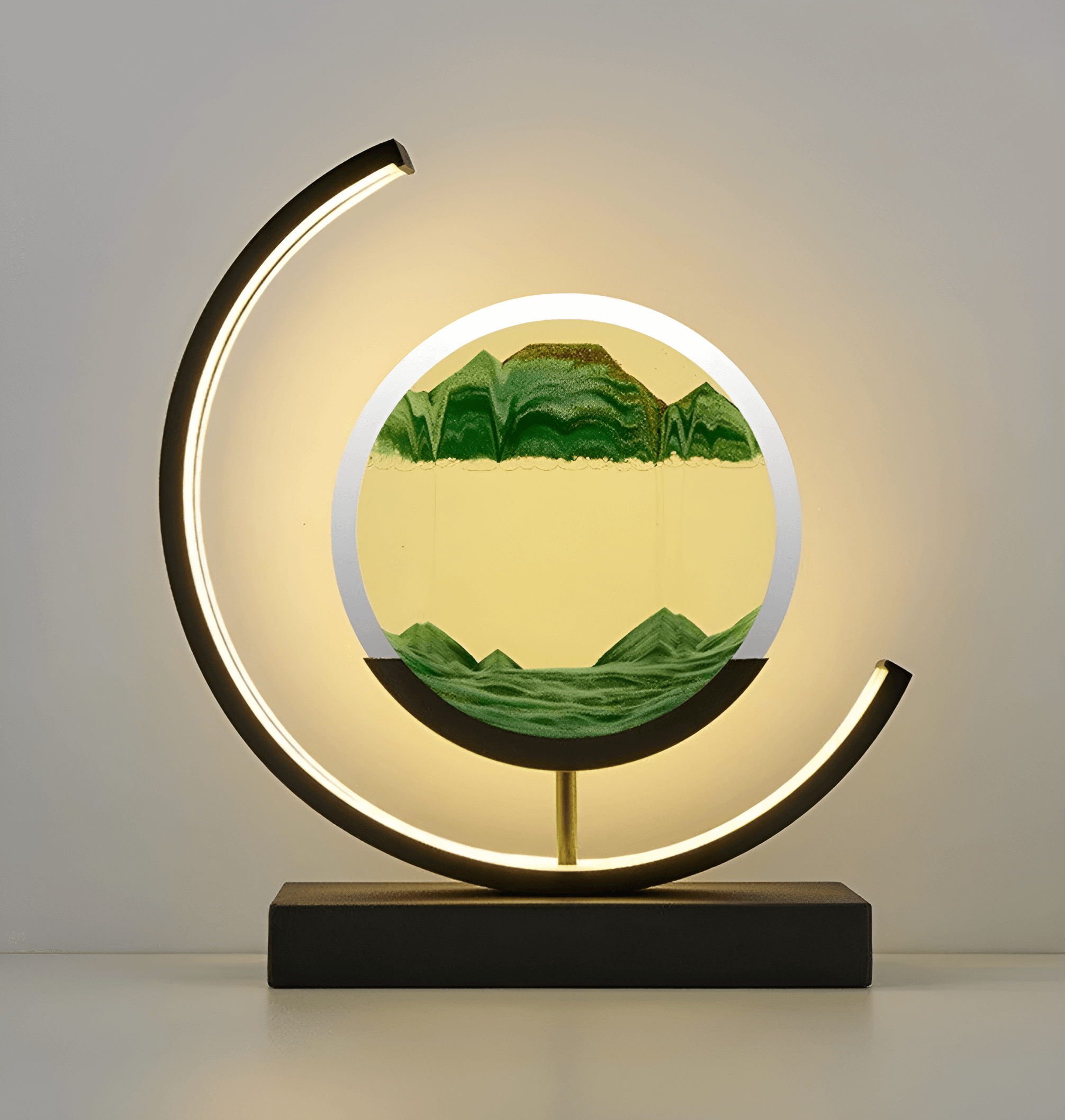 Zandloperlamp ChicSandscape met Warm LED Licht 1