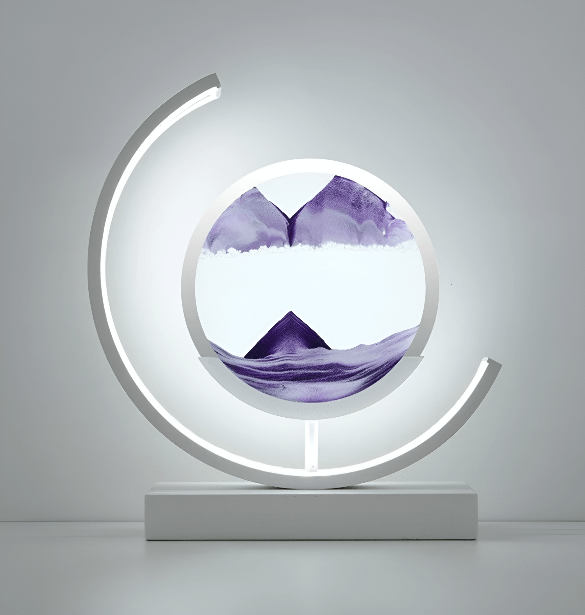 Zandloperlamp ChicSandscape met Warm LED Licht 3
