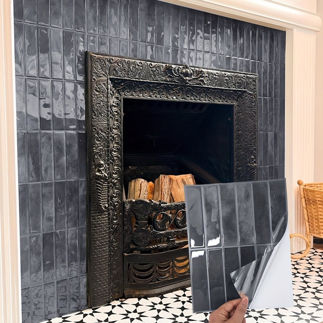 Zelfklevende 3D Muurtegels voor Keuken en Badkamer 6