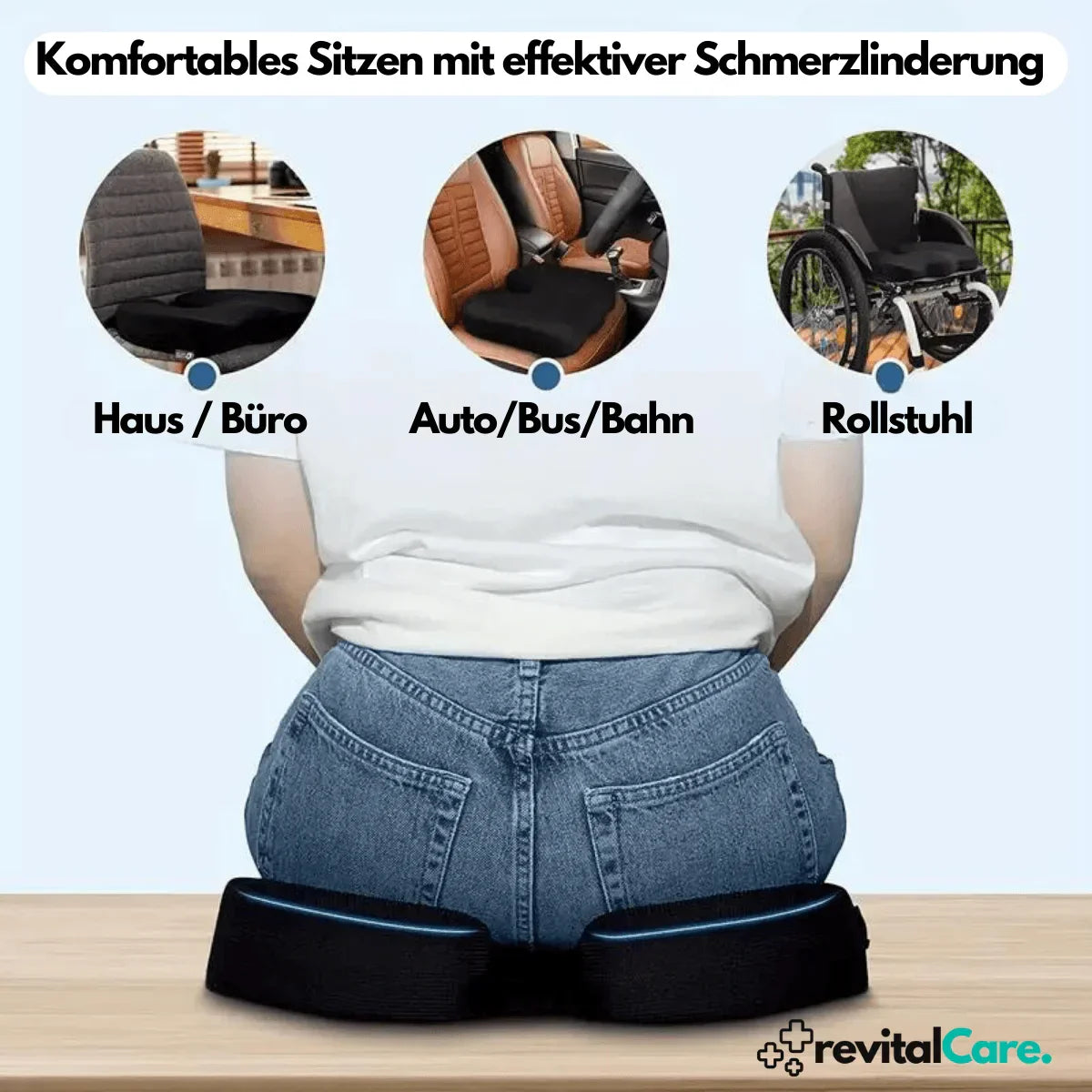 Zitkussen 4D Ergonomisch voor Comfortabele Zithouding 8