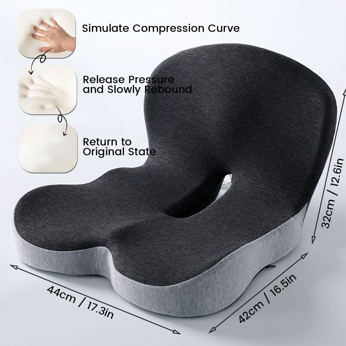 Zitkussen Ergonomisch Comfort voor Gezonde Zithouding 8