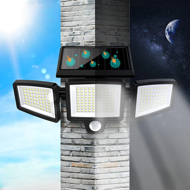 Zonne-energie Buitenlamp met Bewegingssensor 1