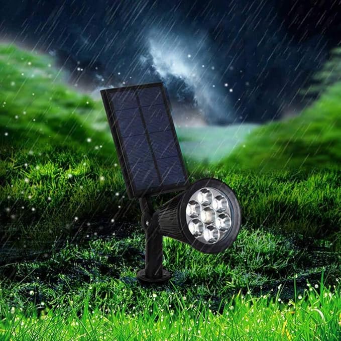 Zonne-energie Tuinlamp LumaSpot met 9 LED-kleuren 5