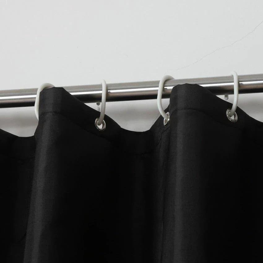 Zwart Douchegordijn Modern Voor Badkamer Decoratie 1