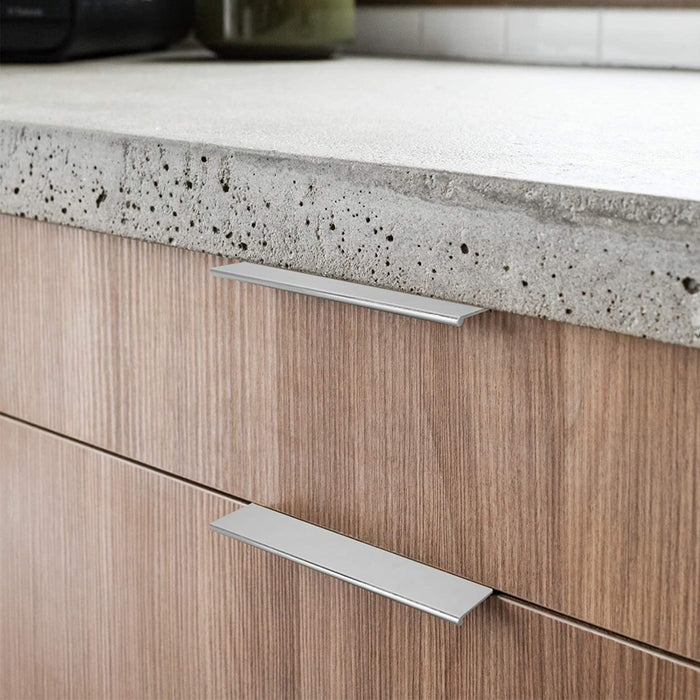 Zwarte Handgrepen Keukenkasten Vingerrand Stijl Modern Design 20