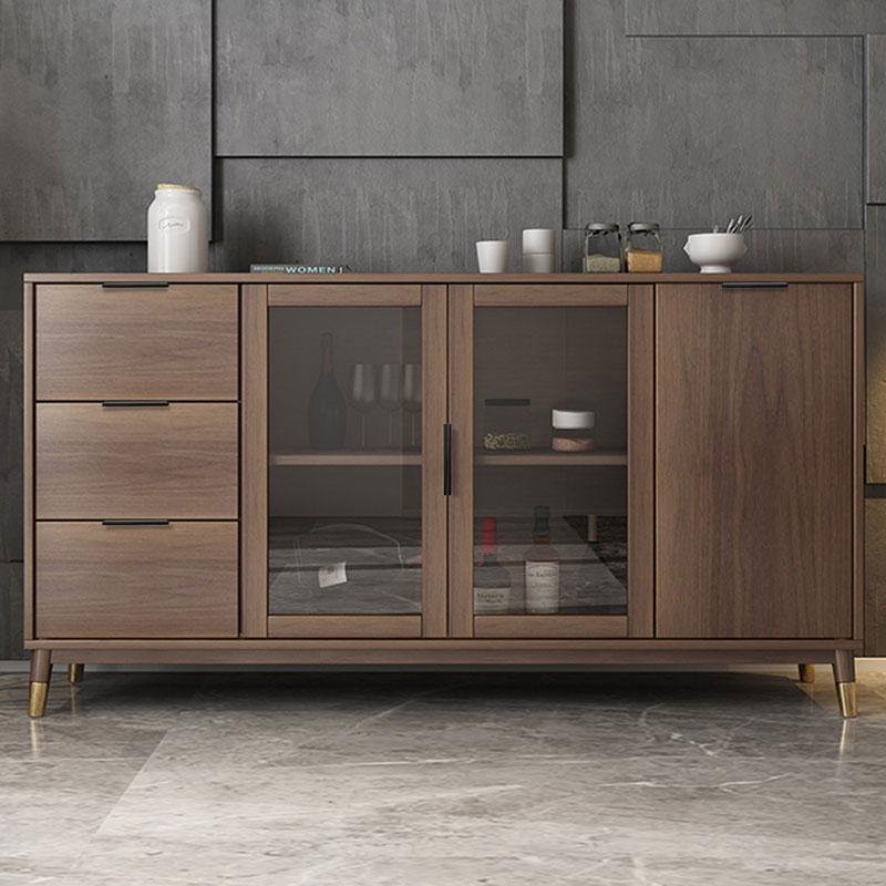 Zwarte Handgrepen Keukenkasten Vingerrand Stijl Modern Design 21