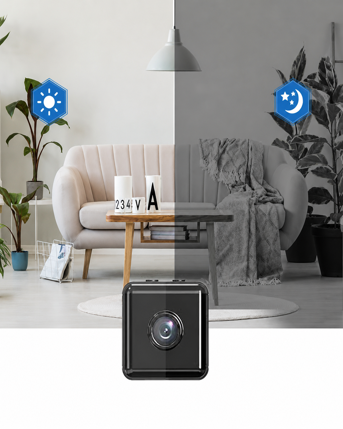 Beveiligingscamera Mini 1080P met App Bediening