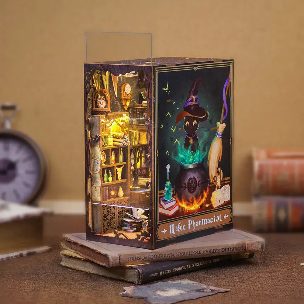 3D Houten Puzzel Boek Nook Kit