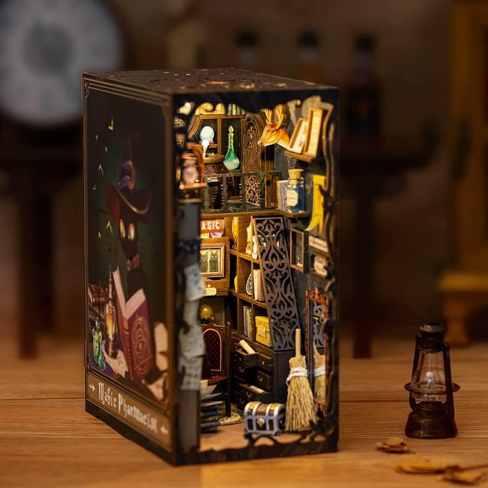 3D Houten Puzzel Boek Nook Kit