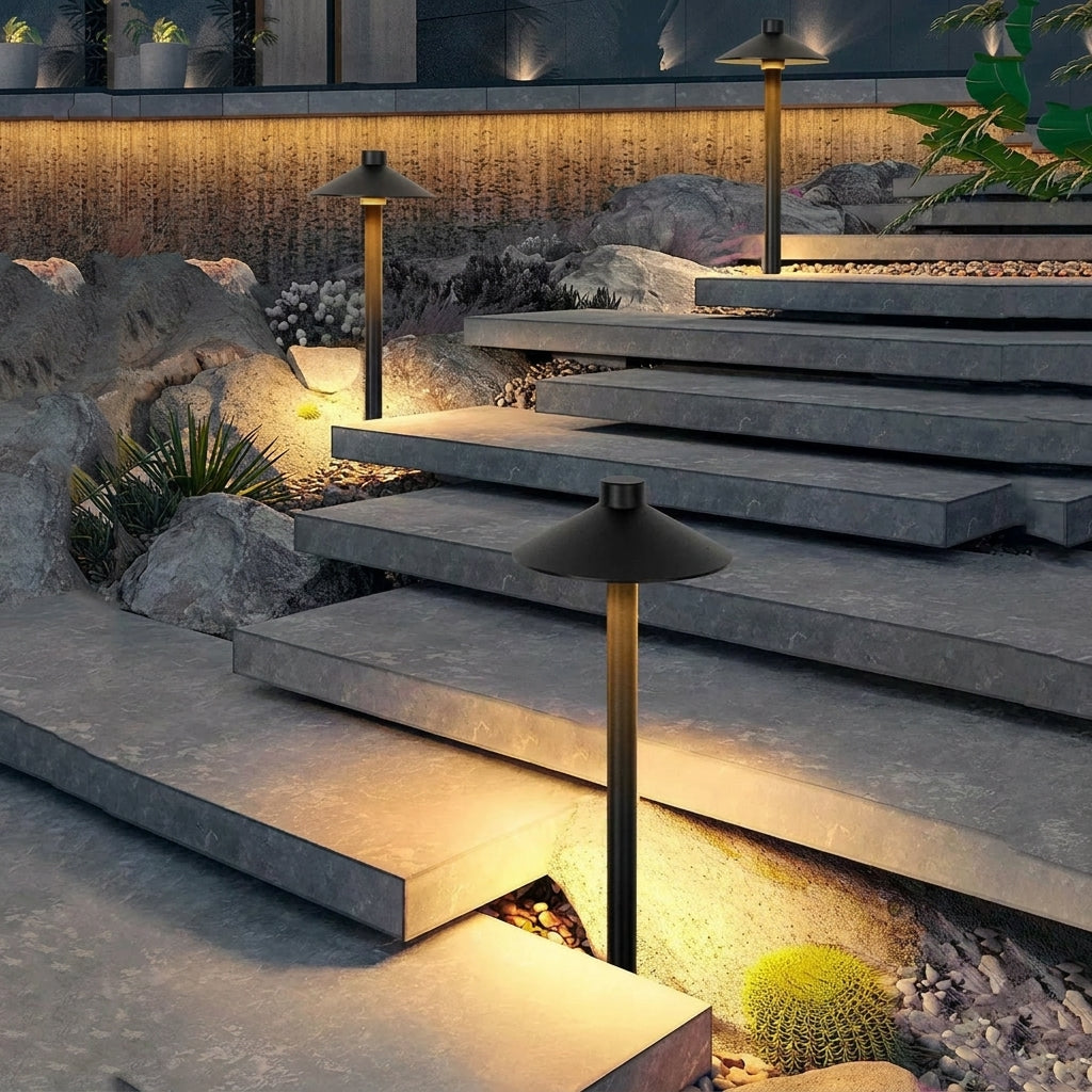 Buitenlamp Solar Tuinverlichting Modern Design voor Tuin en Padverlichting