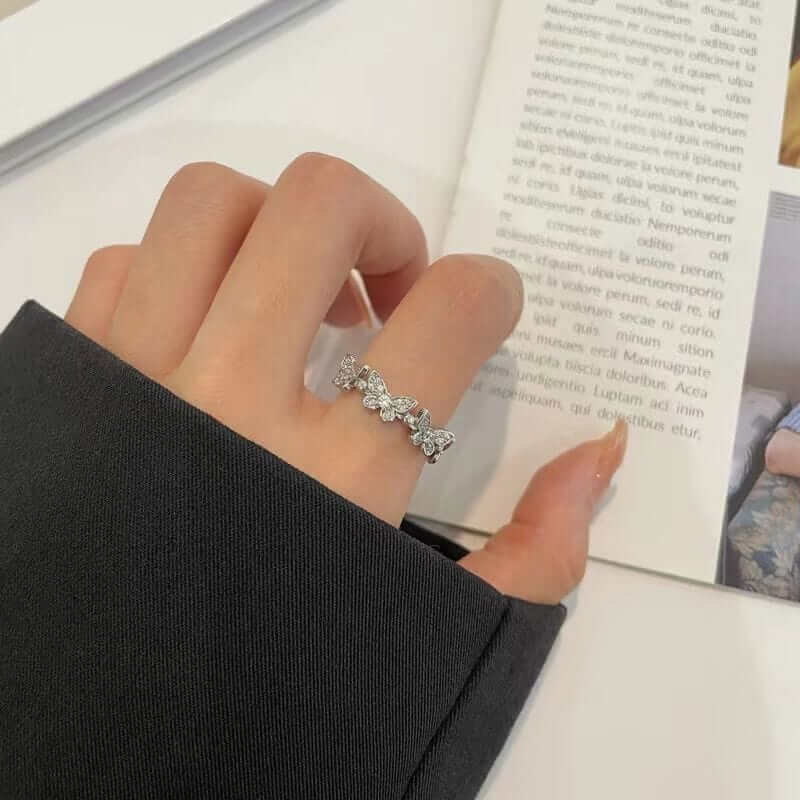 Vlinder Kroonring